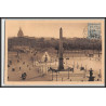 96141 N°163 vignette la velle france place concorde concordante 1929 orphelins de guerre seul sur carte postale postcard