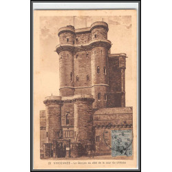 96142 N°163 vincennes donjon 1929 orphelins de guerre seul sur carte postale postcard France