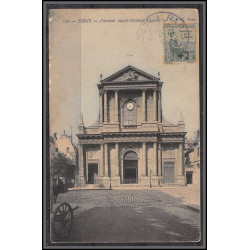 96147 N°163 paris st thomas d'aquin orphelins de guerre seul sur carte postale postcard France