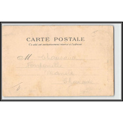 96147 N°163 paris st thomas d'aquin orphelins de guerre seul sur carte postale postcard France