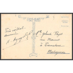 96150 N°163 Tamatave madagascar orphelins de guerre seul sur carte postale illustrateur hippisme horse postcard France
