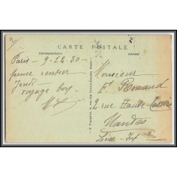 96155 N°164 paris jeanne d'arc 1930 orphelins de guerre seul sur carte postale postcard France