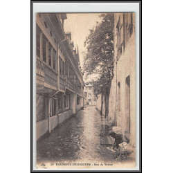96163 N°166 + 163 bagnere de bigore rue venise 1927 orphelins de guerre carte postale postcard France