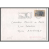96169 N°169 affranchissement très tardif 1980 perigueux nanterre orphelins de guerre seul sur lettre cover France