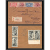 96170 N°168 x 2 244/245 recommandé vignette nice holstein allemagne germany 1935 orphelins de guerre lettre cover France
