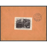 96173 N°167/168 nice 1928 luceerne suisse vignette touquet paris plage orphelins de guerre lettre cover France