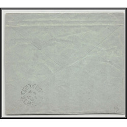 96176 N°162 163 bloc 10 bord de feuille paris fontenay sous bois 1926 orphelins de guerre lettre cover France