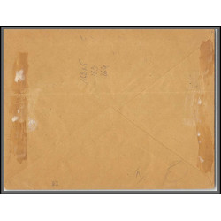 96177 N°162 163 164 bloc 4 marseille congrès philatélique orphelins de guerre lettre cover France