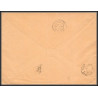 96179 N°165 167 bod de feuille avec repère paris 1933 orphelins de guerre lettre cover France