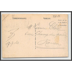 96188 N°162 163 type blanc st malo 1924 orphelins de guerre carte postale rotheneuf postcard France