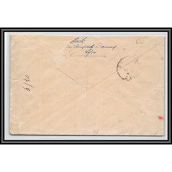 96219 N°232 5fr + 1fr bleu Crosne (Essonne) 1927 orphelins de guerre seul sur carte postale moulin de senlis France