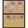 96222 N°162/169 série complète orphelins de guerre entier stationery PAS C1 date 543 France cad marseille congrès 1926