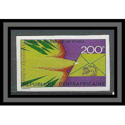 Centrafricaine 054 N°119 UPU Non dentelé imperf MNH **
