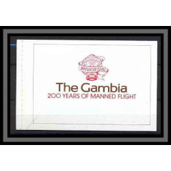 Gambie (gambia) 1983 - 200 Years of Manned Flight (Booklet / Carnet) 