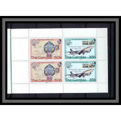 Gambie (gambia) 1983 - 200 Years of Manned Flight (Booklet / Carnet) 