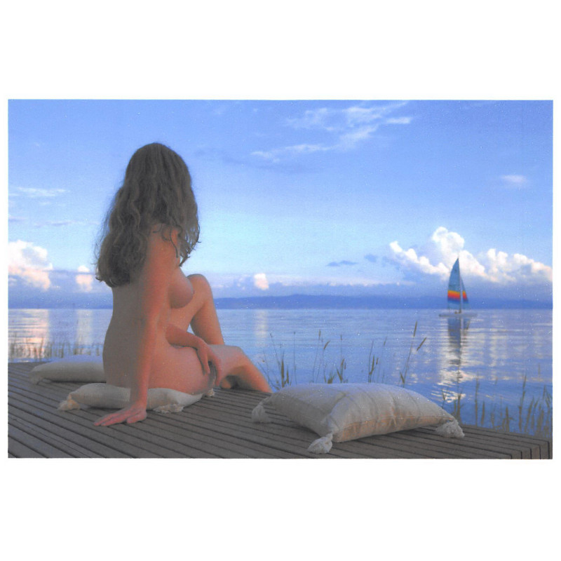 17167 Carte postale érotique nus érotic postard nude see voir desciption 