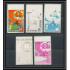 Guinée équatoriale guinea 397 N°307 Football Soccer Essai proof Non dentelé imperf orate zamora MNH **