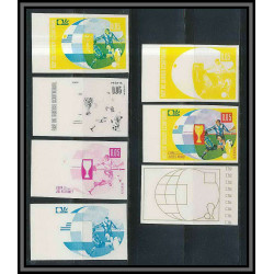 Guinée équatoriale guinea 406 N°275 Football Soccer Essai proof Non dentelé imperf orate montevideo 1930. MNH **