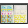 Guinée équatoriale guinea 415a N°371 Football Soccer Essai proof Non dentelé imperf orate beckenbauer. MNH **