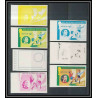 Guinée équatoriale guinea 422 N°378 Football Soccer Essai proof Non dentelé imperf orate asensi. MNH **