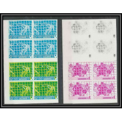 Guinée équatoriale guinea 446 N°57 Jeux olympiques olympic Munich Essai proof Non dentelé imperf Football Soccer MNH **