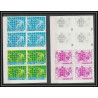 Guinée équatoriale guinea 446 N°57 Jeux olympiques olympic Munich Essai proof Non dentelé imperf Football Soccer MNH **