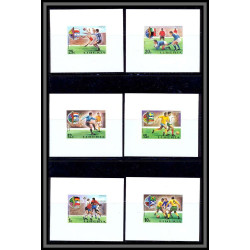 Liberia 003 Blocs Football Soccer Coupe du monde 1974 MUNICH MNH **