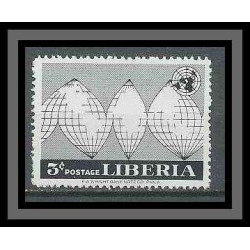 Liberia 053 N°357 very rar Essai (proof) Non dentelé imperf human rights onu uno MNH **