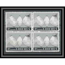 Liberia 053a N°357 very rar Essai (proof) Non dentelé imperf human rights onu uno MNH **