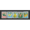 Mali 006 Non dentelé imperf ** mnh N° 339 / 343 fruits (fruits) du Mali Série complète ananas/citron pineapple lemon