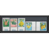 Mali 007a Non dentelé imperf ** mnh N° 339 / 343 fruits (fruits) Série complète ananas/citron pineapple lemon