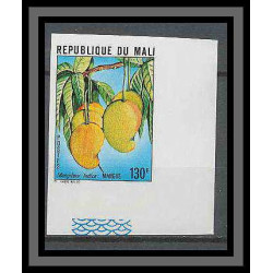 Mali 010a Non dentelé imperf ** mnh N° 343 fruits (fruts) du Mali MANGUE mango
