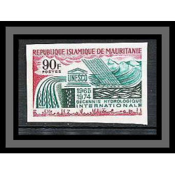 Mauritanie 016 N°252 UNESCO Non dentelé imperf MNH **