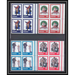 Rwanda (rwandaise) BLOC 4 N° 992 / 999 NORMAN ROCKWELL