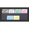 Sierra Leone BLACK HEADED ORICLE oiseaux (bird birds oiseau) Essai (proof) Non dentelé imperf ** MNH