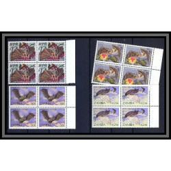 zambie (zambia) BLOC 4 N° 465 / 469 CHAUVE SOURIS (bat)