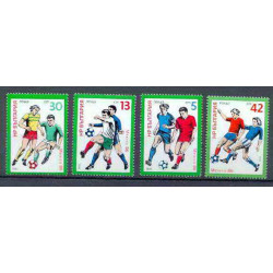 Bulgarie (Bulgaria) MNH ** 180 N° 2942 / 2945 COUPE DU MONDE DE Football (Soccer) MEXICO 86