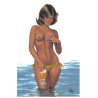 17381 Carte postale érotique nus érotic postard nude see voir desciption 