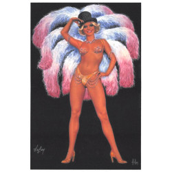 17387 Carte postale érotique nus érotic postard nude see voir desciption 