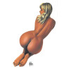 17390 Carte postale érotique nus érotic postard nude see voir desciption 