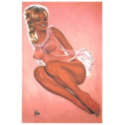 17393 Carte postale érotique nus érotic postard nude see voir desciption 