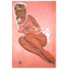 17393 Carte postale érotique nus érotic postard nude see voir desciption 