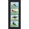 Laos 9 N° 1169/72 oiseaux (bird birds oiseau)cote 4.65 euros