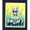 Mongolie (Mongolia) 81 - BLOC N° 148 PANDA GEANT cote 9 euros