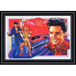 Mongolie (Mongolia) 93 - BLOC N° 224/225 Elvis Presley cote 13.5 euros