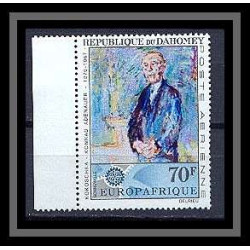 Dahomey ** MNH 20 - poste aérienne y&t N° 62 ADENAUER PAR Kokoschka