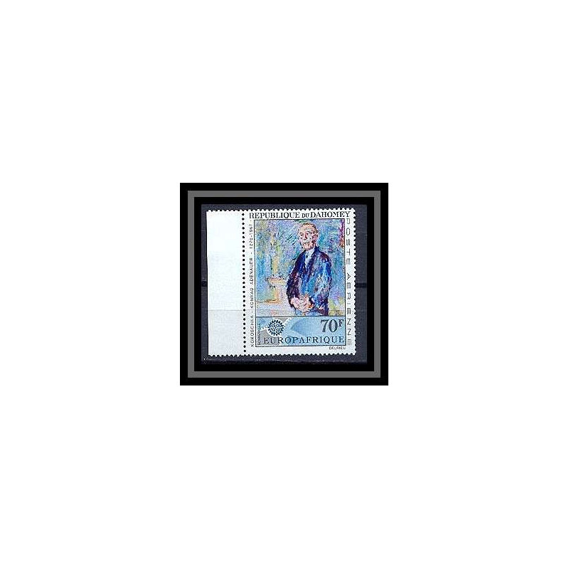 Dahomey ** MNH 20 - poste aérienne y&t N° 62 ADENAUER PAR Kokoschka