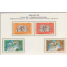 0706/ Espace (space) 2962 + ** MNH Gemini 4 Paraguay Overprint surchargé Muestra 