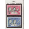 1134/ Espace (space) ** MNH Cuba perez et fusee spaciale