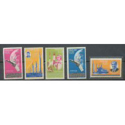 1240/ Espace (space) neuf ** MNH ParaguayJohn Fitzgerald Kennedy 4 Valeurs